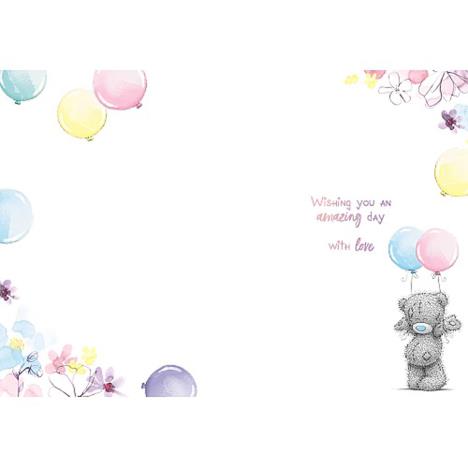 It's Your Birthday Balloons Me to You Bear Birthday Card Extra Image 1